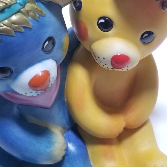 Goebel Rosina Teddy's Porcelain Figurine Peppino & Carla by Wachtmeister Germany - Picture 10 of 16